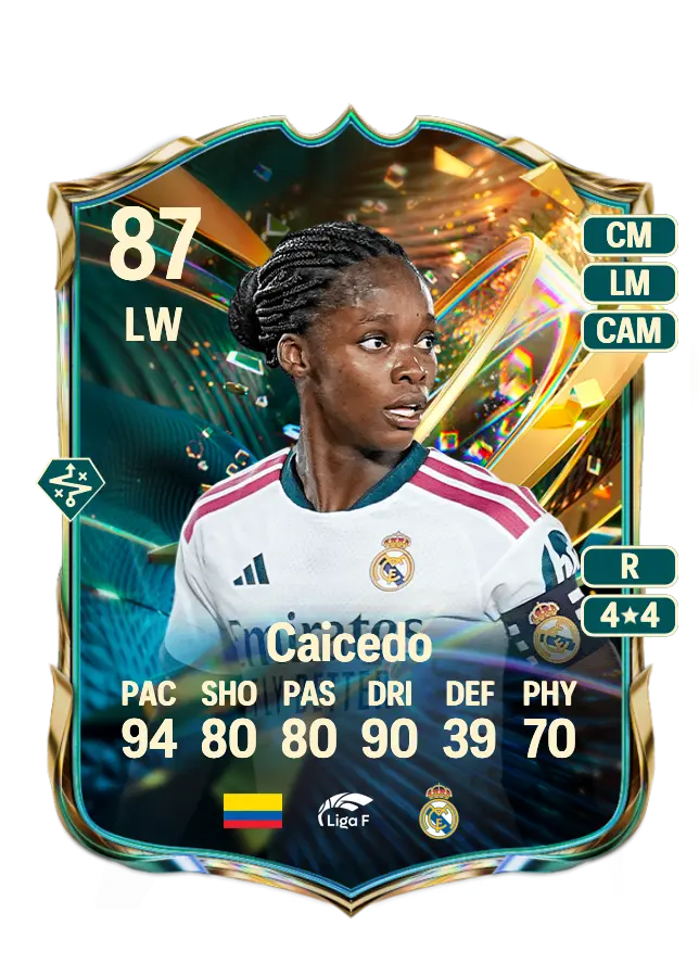 Linda Caicedo card