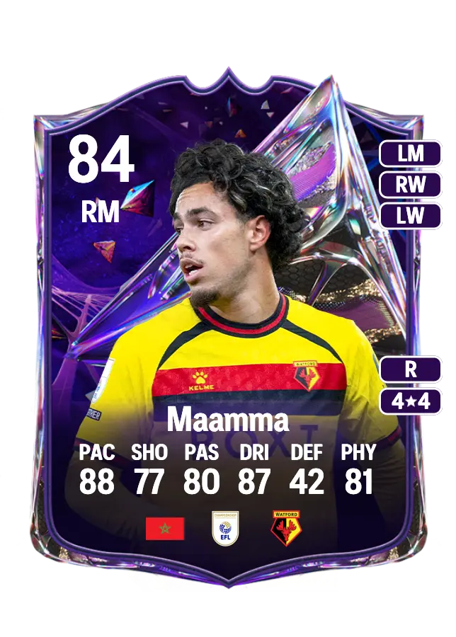 Othmane Maamma card