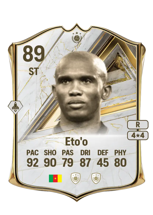 Samuel Eto'o card