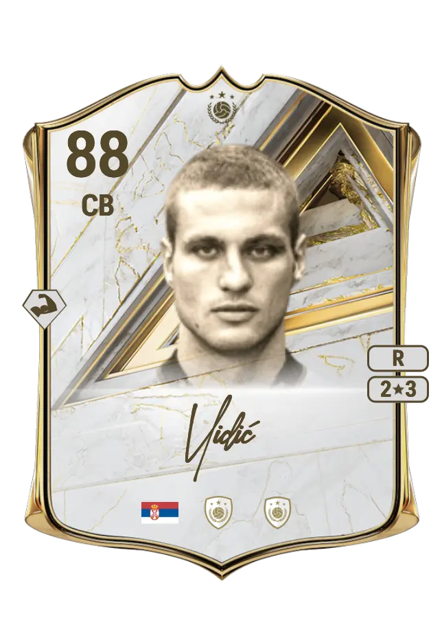 Nemanja Vidić card