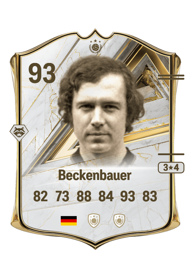 Franz Beckenbauer card