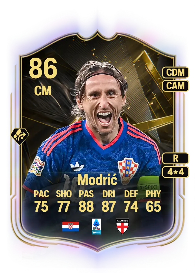 Luka Modrić card