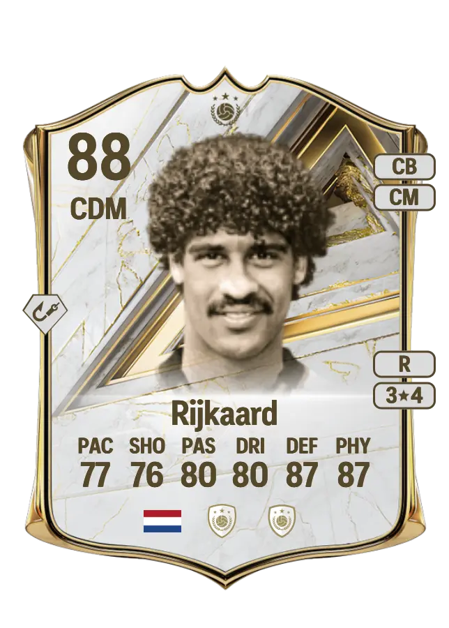 Frank Rijkaard card