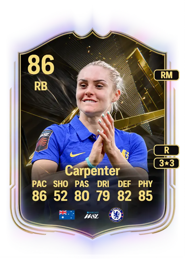 Ellie Carpenter card