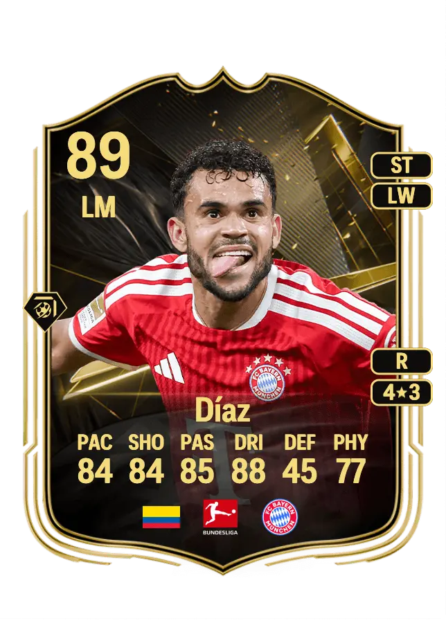 Luis Díaz card