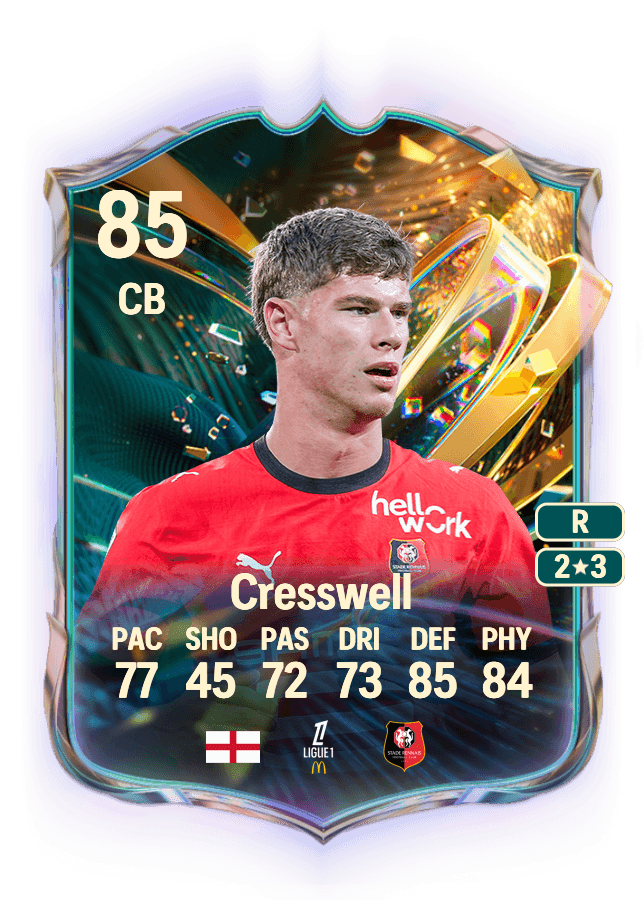 Charlie Cresswell card