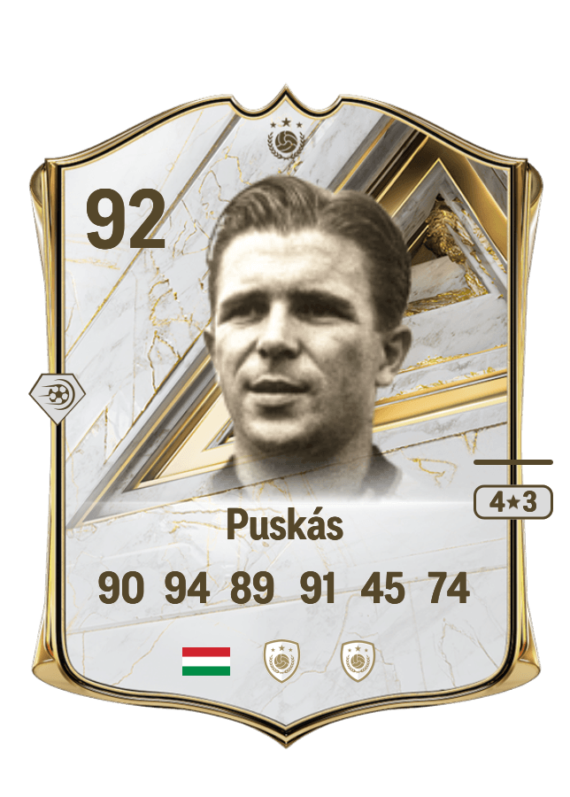 Ferenc Puskás card