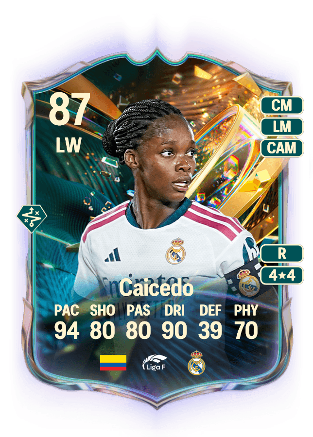 Linda Caicedo card