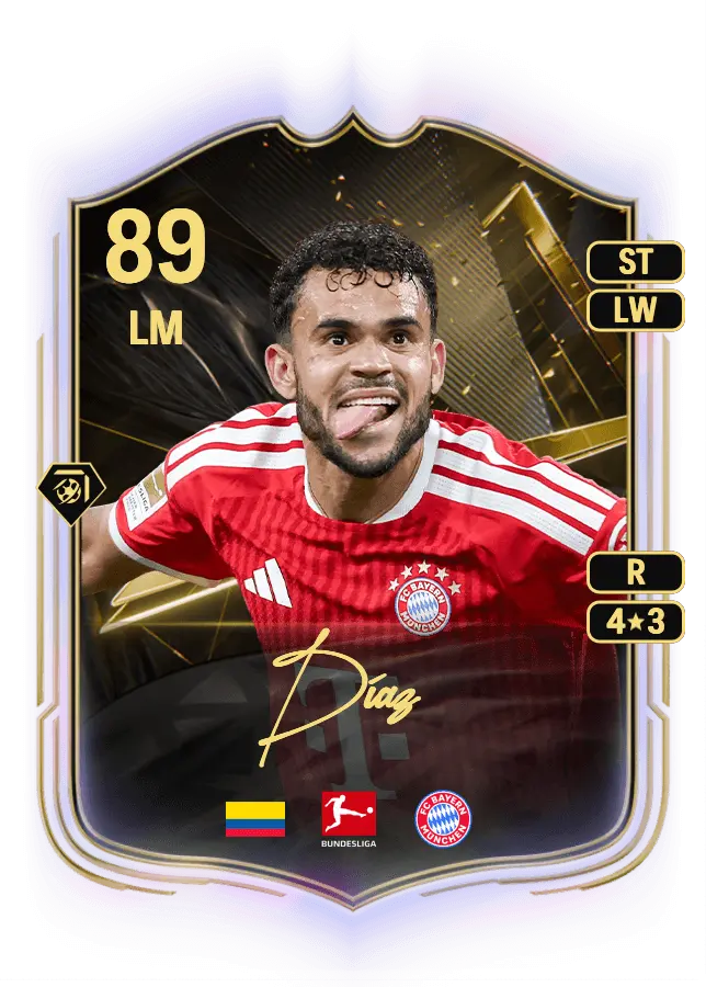 Luis Díaz card