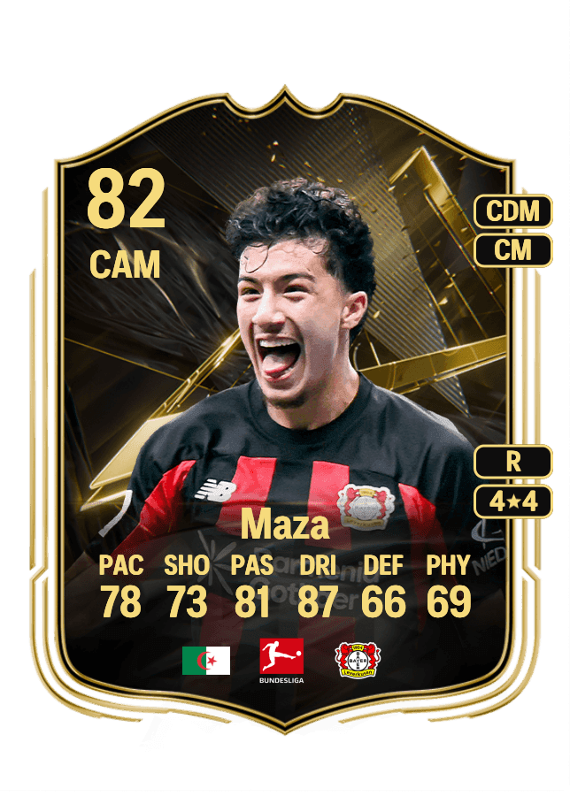 Ibrahim Maza card