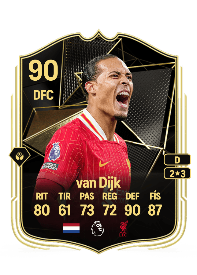 Virgil van Dijk card