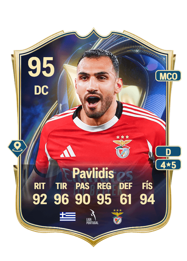 Vangelis Pavlidis card