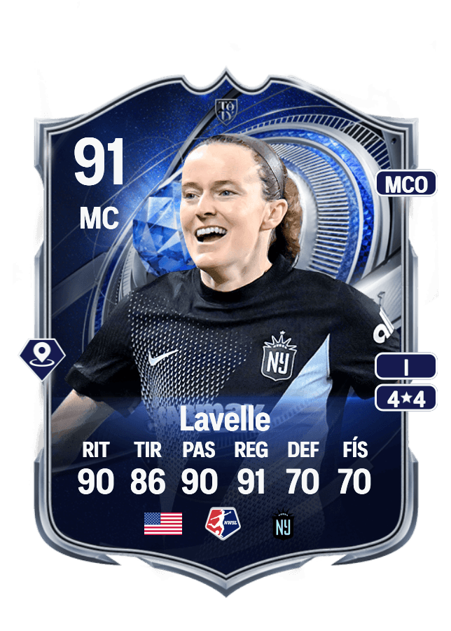 Rose Lavelle card