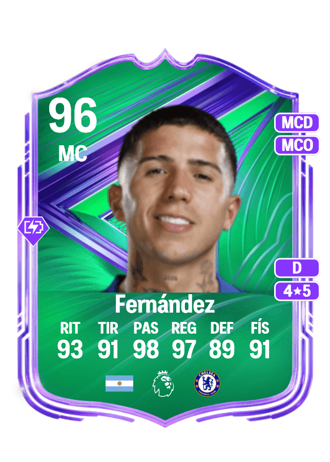 Enzo Fernández card