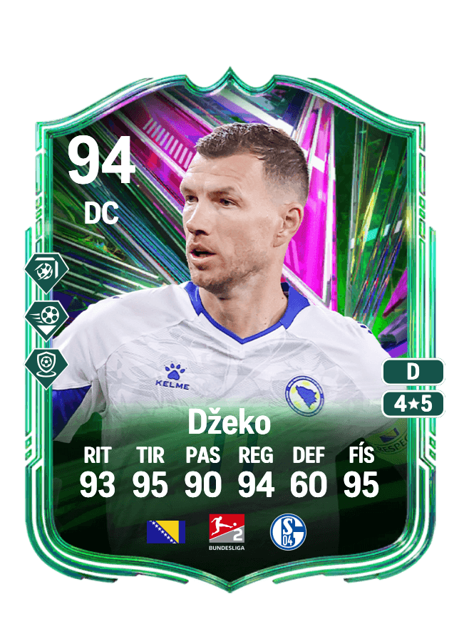 Edin Džeko card
