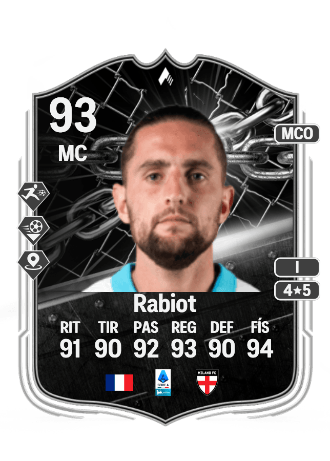 Adrien Rabiot card