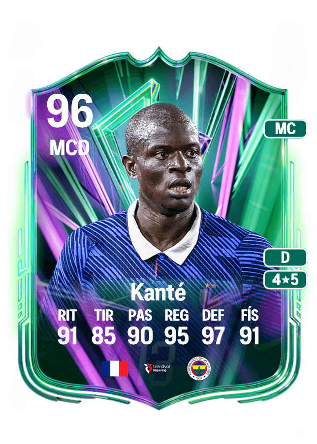 N'Golo Kanté card