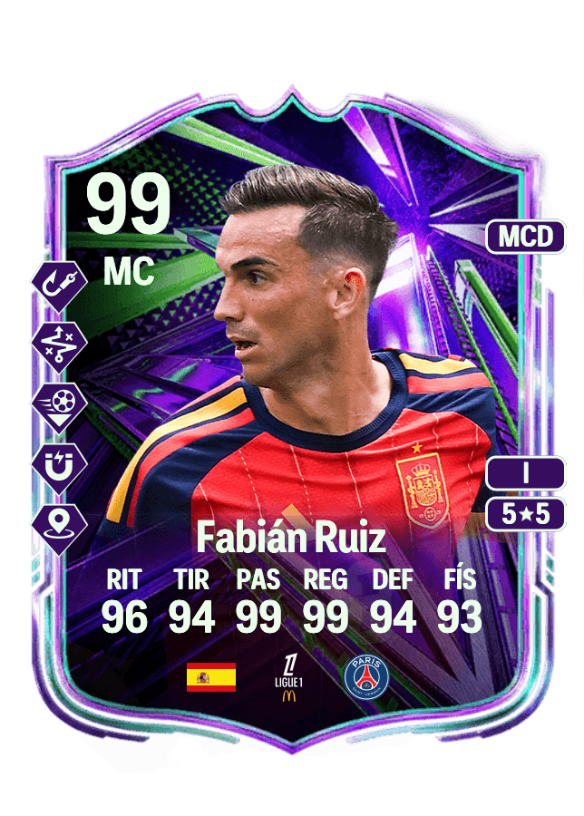 Fabián Ruiz card