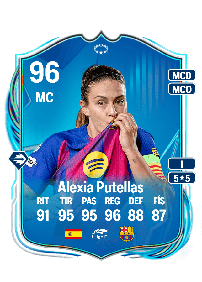 Alexia Putellas card