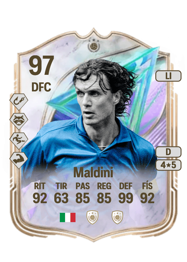 Paolo Maldini card