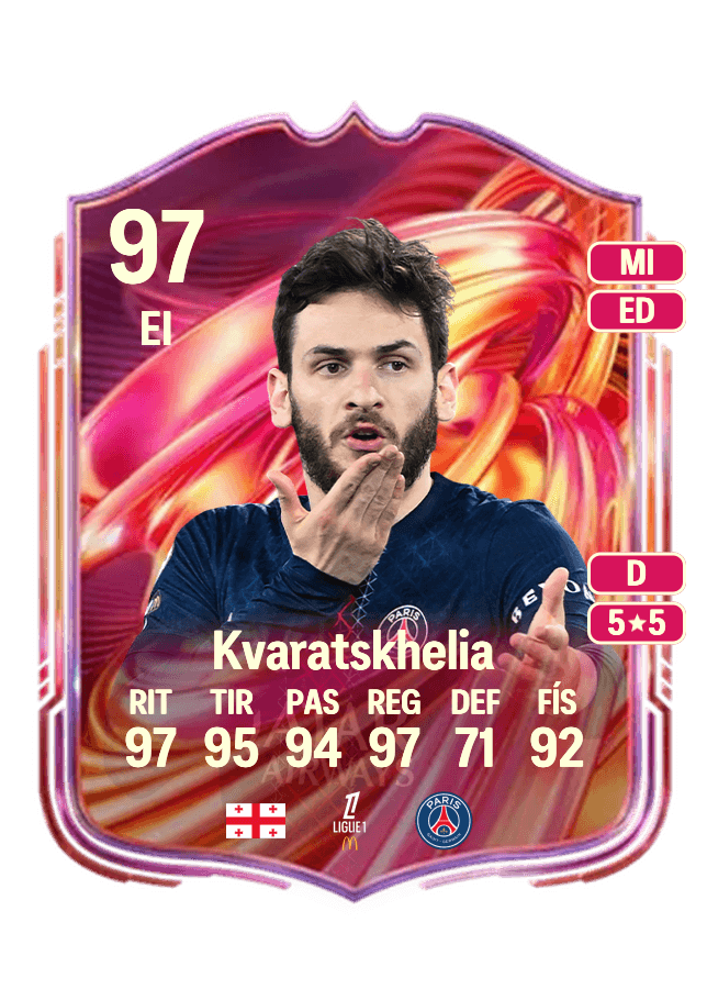 Khvicha Kvaratskhelia card