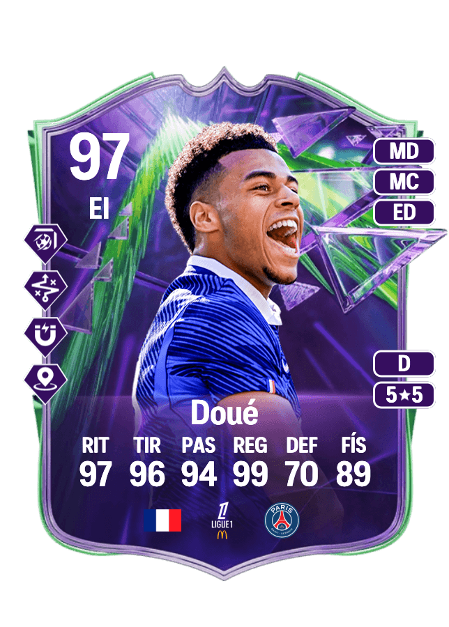 Désiré Doué card