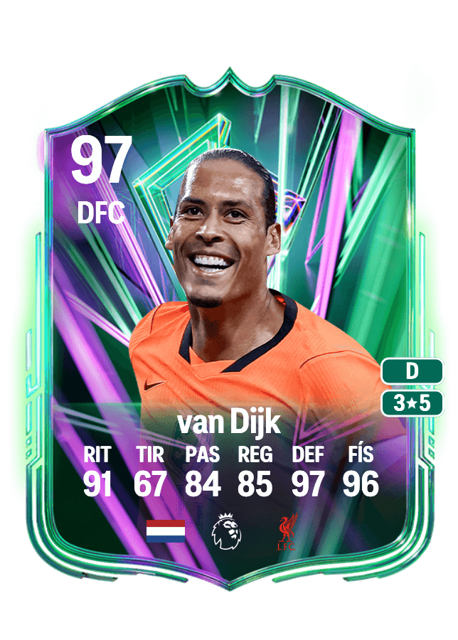 Virgil van Dijk card
