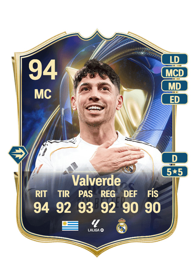 Federico Valverde card