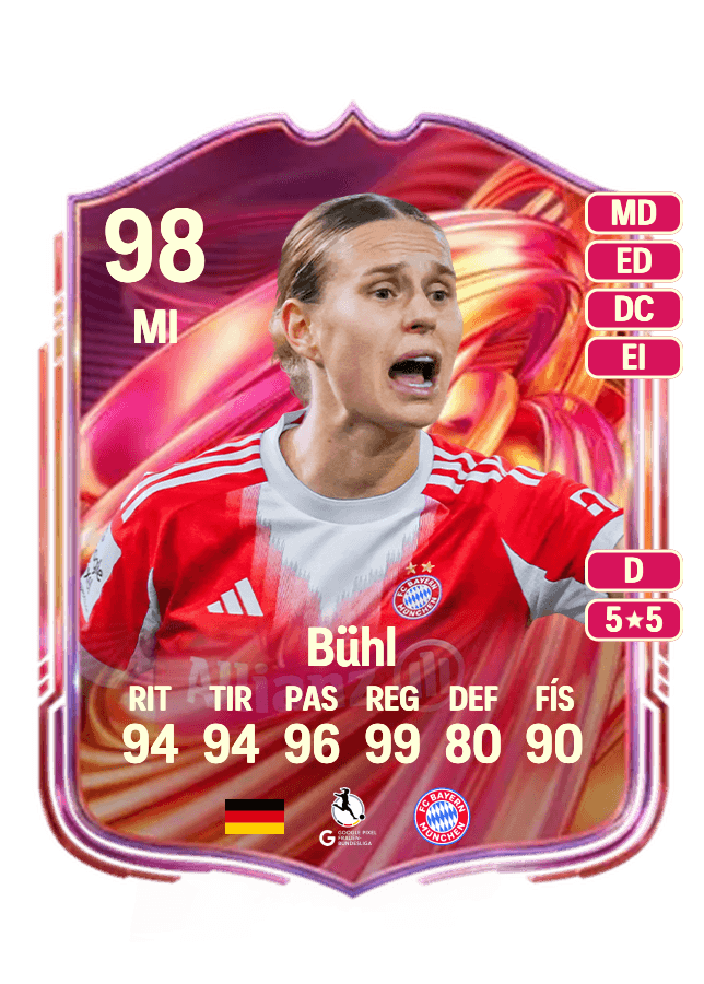 Klara Bühl card