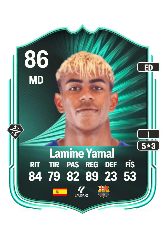 Lamine Yamal card