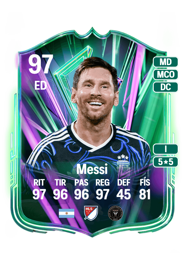 Lionel Messi card