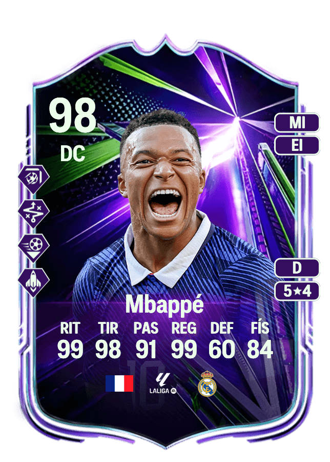 Kylian Mbappé card