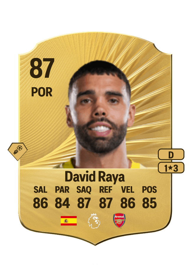 David Raya card