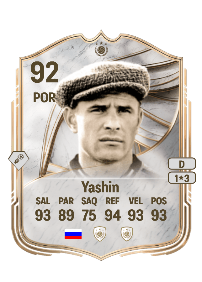 Lev Yashin card