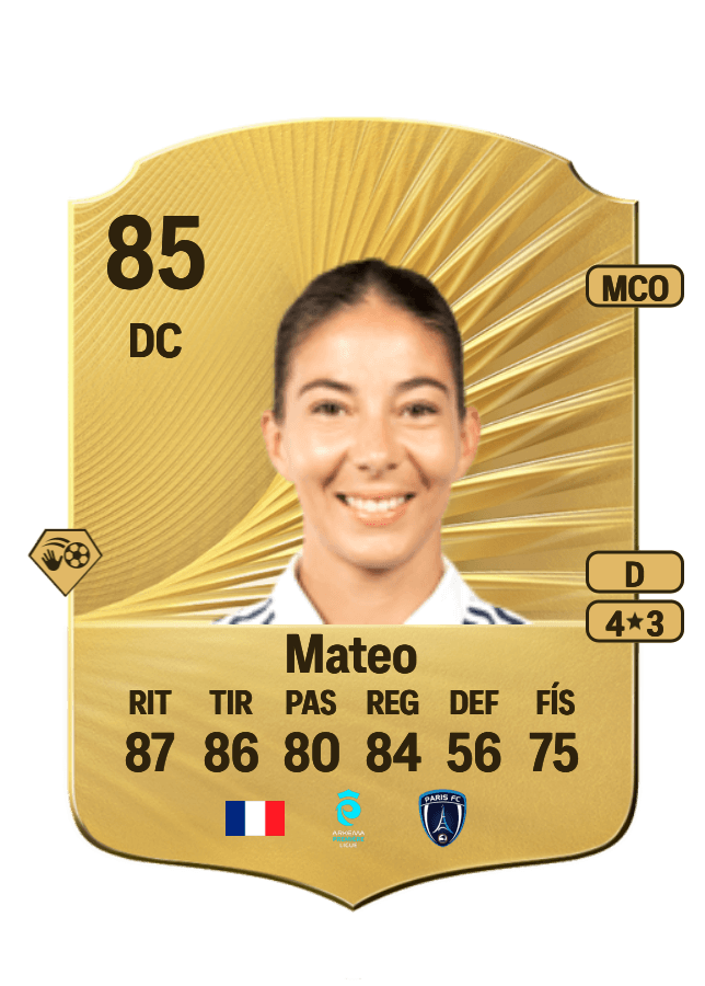 Clara Mateo card