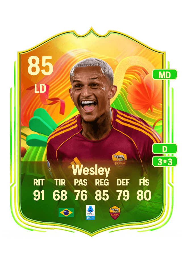 Wesley card