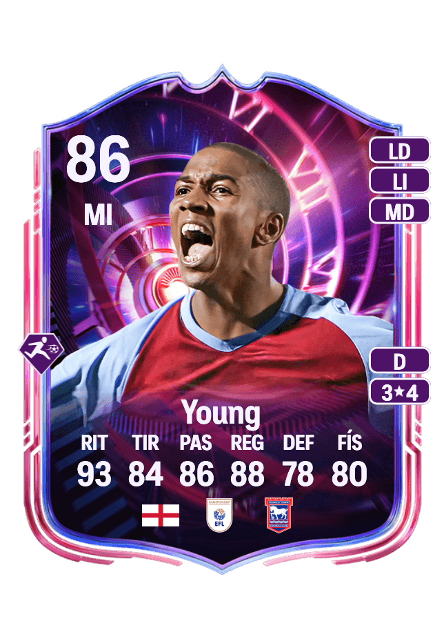 Ashley Young card