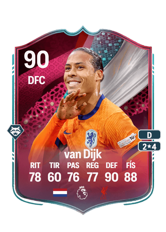 Virgil van Dijk card