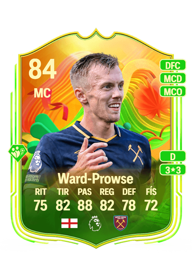 James Ward-Prowse card