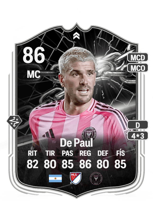 Rodrigo De Paul card