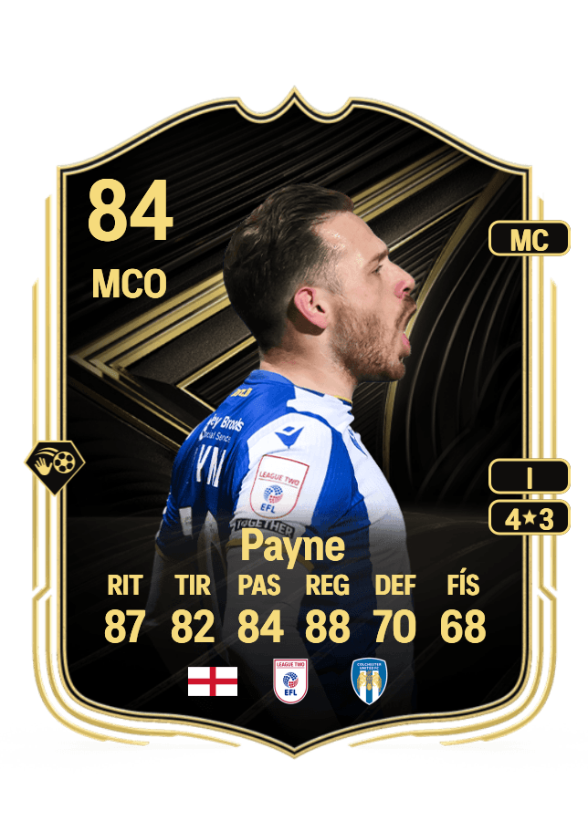 Jack Payne card