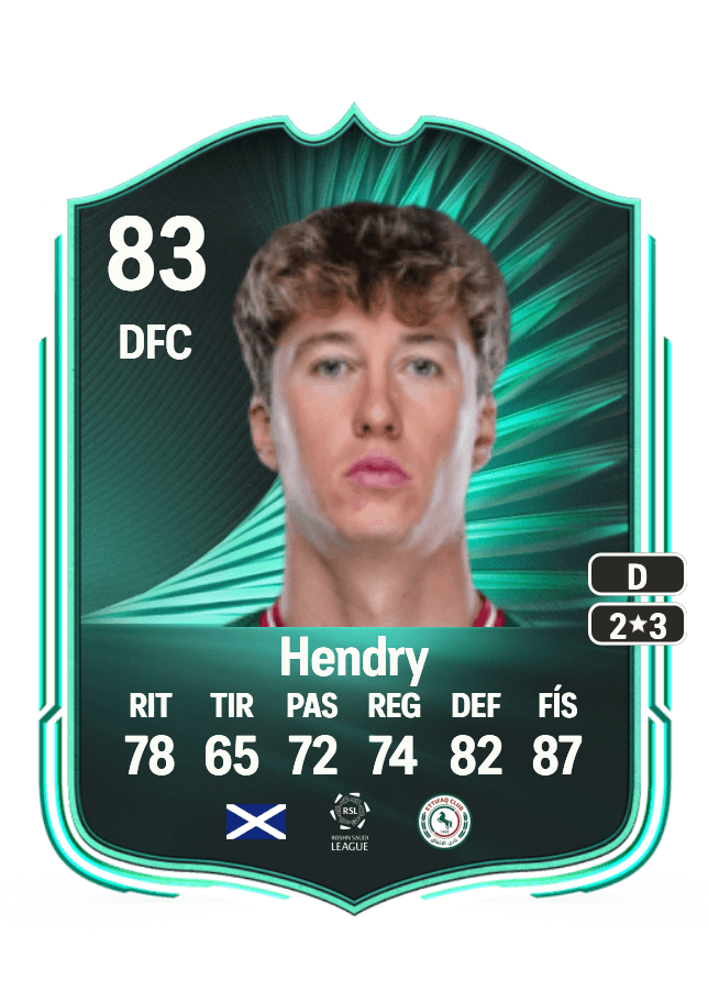 Jack Hendry card