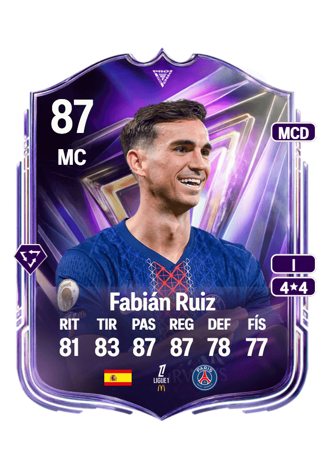 Fabián Ruiz card