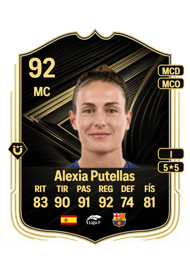 Alexia Putellas card