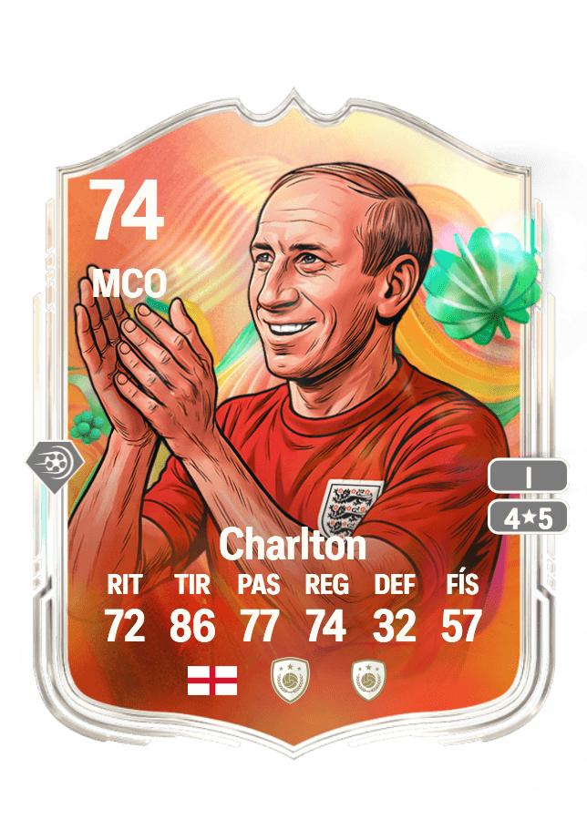 Bobby Charlton card
