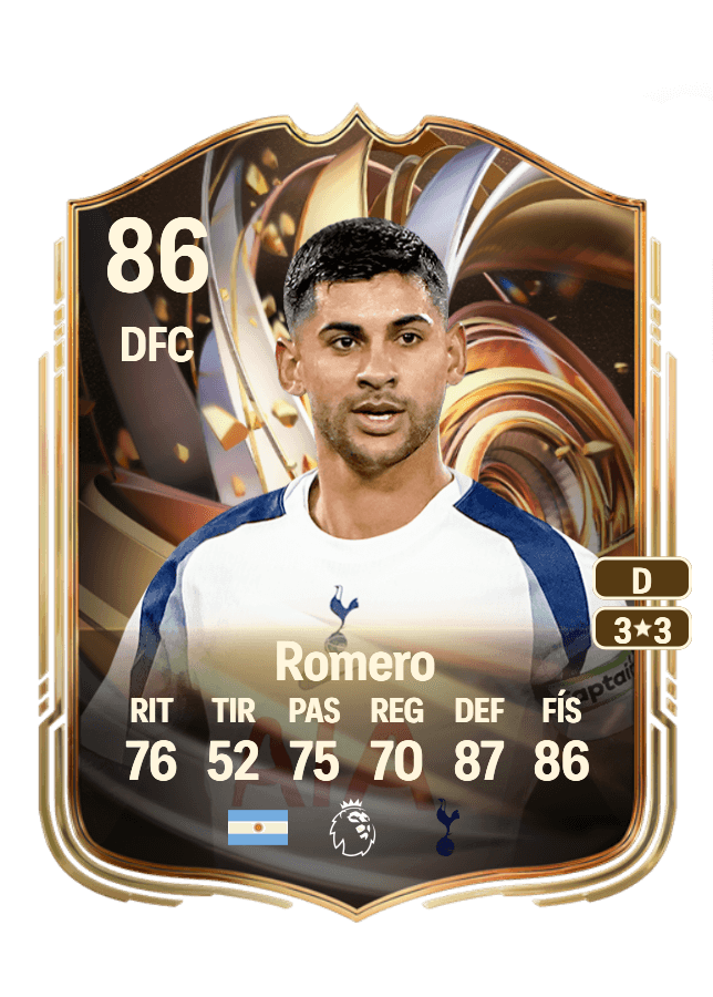 Cristian Romero card