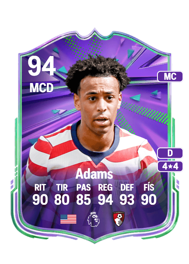 Tyler Adams card