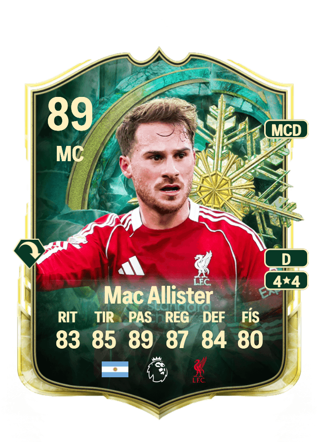 Alexis Mac Allister card