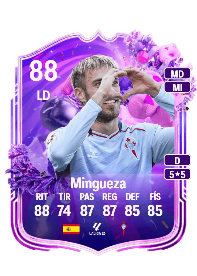 Mingueza card