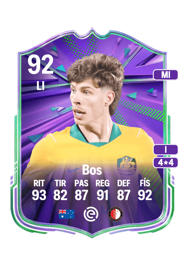 Jordan Bos card
